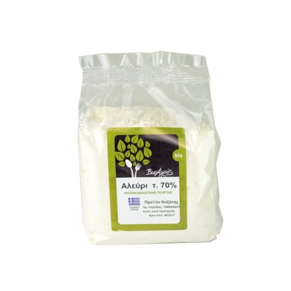 ΑΛΕΥΡΙ ΣΤΑΡΕΝΙΟ Τ. 70% ΒΙΟ 1kg ΒΙΟ ΑΓΡΟΣ