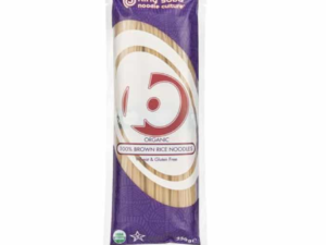 NOODLES ΚΑΣΤΑΝΟΥ ΡΥΖΙΟΥ ΧΩΡΙΣ ΓΛΟΥΤΕΝΗ ΒΙΟ 250gr KING SOBA