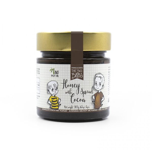 ΜΕΛΙ ΜΕ ΚΑΚΑΟ ΒΑΖΟ 300gr BEE BROS