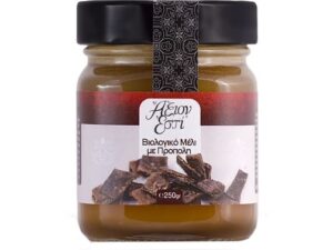 ΜΕΛΙ ΜΕ ΠΡΟΠΟΛΗ ΒΙΟ 250gr ΑΞΙΟΝ ΕΣΤΙ