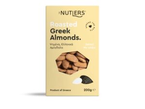 ΑΜΥΓΔΑΛΑ ΨΗΜΕΝΑ ΜΕ ΑΛΑΤΙ ΕΛΛΗΝΙΚΑ 200gr THE NUTLERS