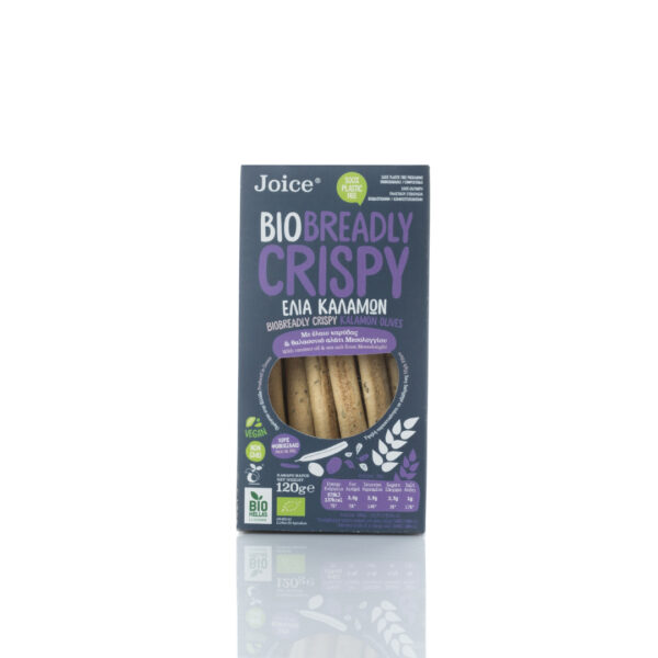 ΚΡΙΤΣΙΝΙΑ ΜΕ ΕΛΙΑ ΚΑΛΑΜΩΝ ΒΙΟ 120gr JOICE FOODS
