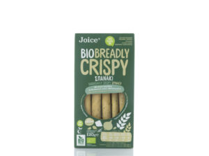 ΚΡΙΤΣΙΝΙΑ ΜΕ ΣΠΑΝΑΚΙ ΒΙΟ 120gr JOICE FOODS