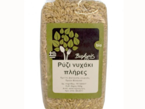 ΡΥΖΙ ΝΥΧΑΚΙ ΠΛΗΡΕΣ ΒΙΟ 500gr ΒΙΟ-ΑΓΡΟΣ