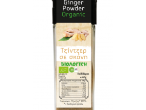 GINGER ΣΚΟΝΗ ΒΑΖΟ ΒΙΟ 40gr HEALTH TRADE