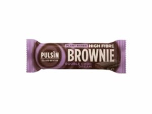 ΜΠΑΡΑ BROWNIE VEGAN ΜΕ ΔΙΠΛΗ ΣΟΚΟΛΑΤΑ Χ/ΖΑΧΑΡΗ & ΓΛΟΥΤΕΝΗ 35gr PULSIN