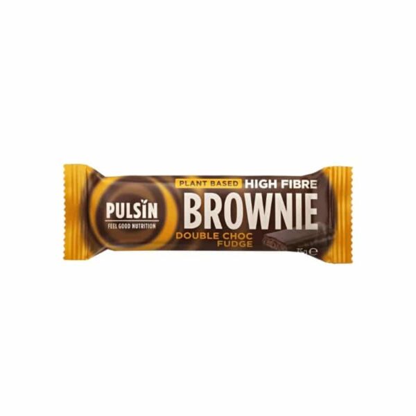 ΜΠΑΡΑ BROWNIE VEGAN ΜΕ ΓΕΥΣΗ ΔΙΠΛΟ ΚΕΪΚ ΣΟΚΟΛΑΤΑΣ Χ/ΖΑΧΑΡΗ & ΓΛΟΥΤΕΝΗ 35gr PULSIN