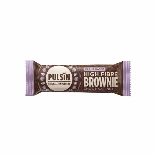 ΜΠΑΡΑ BROWNIE VEGAN ΜΕ ΩΜΟ ΚΑΚΑΟ & ΦΟΥΝΤΟΥΚΙΑ Χ/ΖΑΧΑΡΗ & ΓΛΟΥΤΕΝΗ 35gr PULSIN