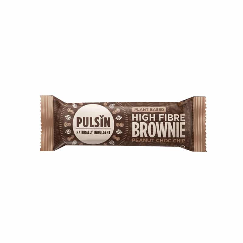 ΜΠΑΡΑ BROWNIE VEGAN ΜΕ ΦΥΣΤΙΚΙΑ & ΚΟΜΜΑΤΑΚΙΑ ΣΟΚΟΛΑΤΑΣ Χ/ΖΑΧΑΡΗ & ΓΛΟΥΤΕΝΗ 35gr PULSIN