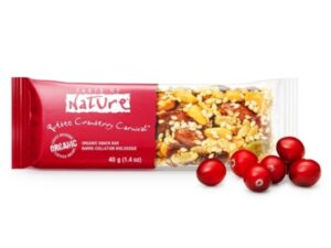 ΜΠΑΡΑ ΔΗΜΗΤΡΙΑΚΩΝ & ΞΗΡΩΝ ΚΑΡΠΩΝ Χ/ΖΑΧΑΡΗ ΜΕ CRANBERRY ΒΙΟ 40gr TASTE OF NATURE