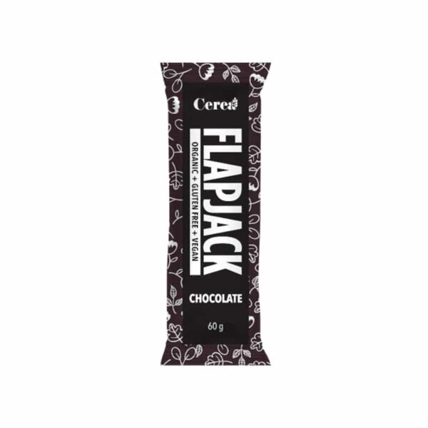 ΜΠΑΡΑ ΒΡΩΜΗΣ FLAPJACK ΣΟΚΟΛΑΤΑ ΒΙΟ 60gr CEREA