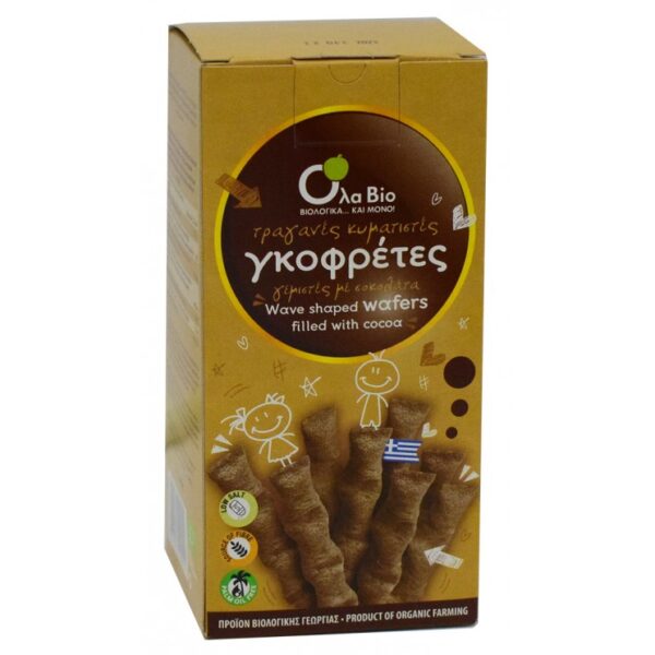 ΠΟΥΡΑΚΙΑ ΜΕ ΣΟΚΟΛΑΤΑ BIO 140gr ΟΛΑ ΒΙΟ