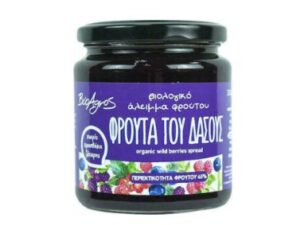 ΜΑΡΜΕΛΑΔΑ ΦΡΟΥΤΑ ΤΟΥ ΔΑΣΟΥΣ Χ/ΖΑΧΑΡΗ ΒΙΟ 320gr ΒΙΟ-ΑΓΡΟΣ