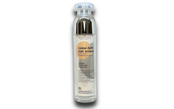 ΑΝΤΗΛΙΑΚΗ ΠΡΟΣΩΠΟΥ SPF 50 ΜΕ ΧΡΩΜΑ BB CREAM- IVORY 50ml MELI MPAMPA