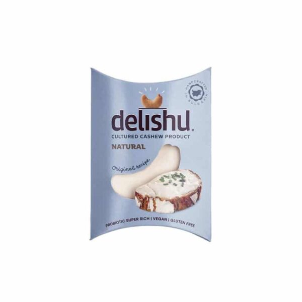 VEGAN ΜΑΛΑΚΟ ΤΥΡΙ ΑΠΟ ΚΑΣΙΟΥΣ100gr DELISHU