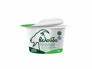 ΚΑΤΣΙΚΙΣΙΟ ΓΙΑΟΥΡΤΙ ΣΤΡΑΓΓΙΣΤΟ ΒΙΟ 170gr ΒΕΛΟΥΔΟ