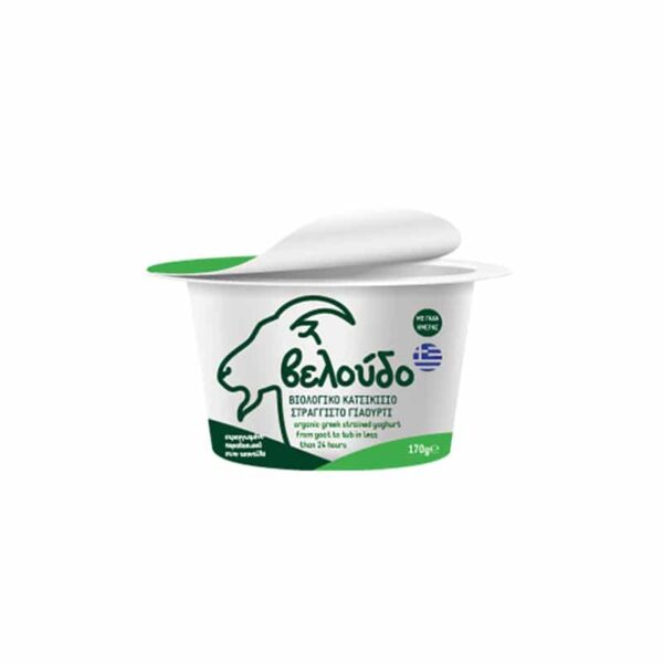 ΚΑΤΣΙΚΙΣΙΟ ΓΙΑΟΥΡΤΙ ΣΤΡΑΓΓΙΣΤΟ ΒΙΟ 170gr ΒΕΛΟΥΔΟ
