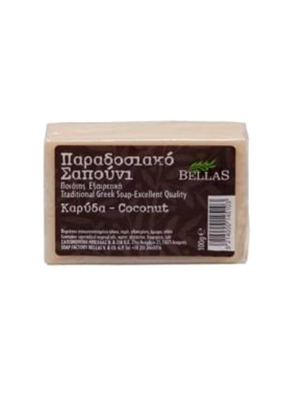 ΣΑΠΟΥΝΙ ΕΛΑΙΟΛΑΔΟΥ ΚΑΡΥΔΑ 100gr ΜΠΕΛΛΑΣ ΣΑΠΩΝΟΠΟΙΪΑ