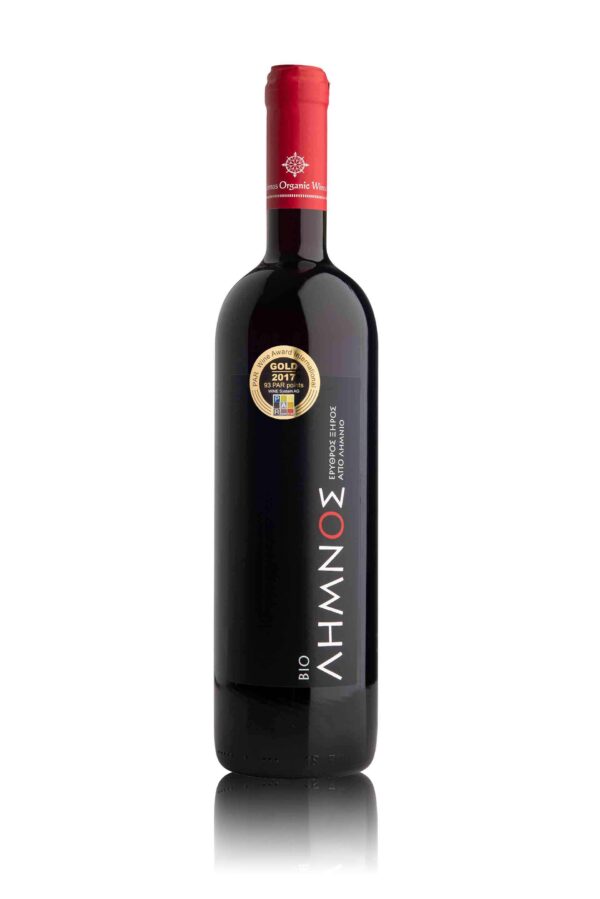 ΚΡΑΣΙ ΕΡΥΘΡΟ ΞΗΡΟ ΛΗΜΝΟΥ ΒΙΟ 750ml  ΒΙΟΛΟΓΙΚΑ ΚΡΑΣΙΑ ΛΗΜΝΟΥ