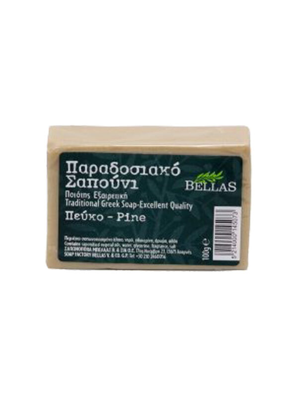ΣΑΠΟΥΝΙ ΕΛΑΙΟΛΑΔΟΥ ΠΕΥΚΟ 100gr ΜΠΕΛΛΑΣ ΣΑΠΩΝΟΠΟΙΪΑ