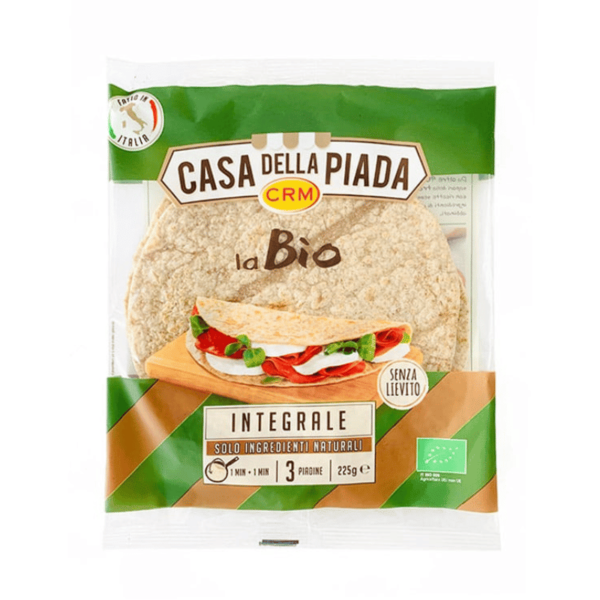 ΠΙΑΝΤΙΝΑ ΟΛΙΚΗΣ ΧΩΡΙΣ ΜΑΓΙΑ ΒΙΟ 225gr CASA DELLA PIADA