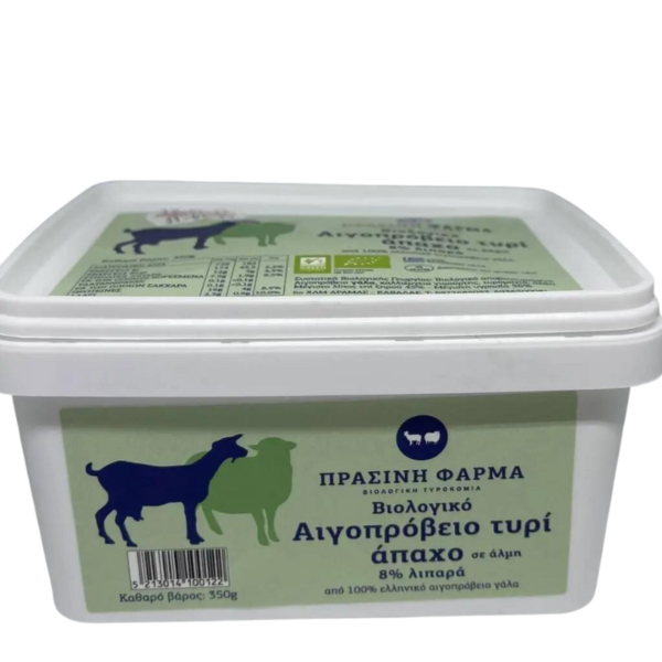 ΑΙΓΟΠΡΟΒΕΙΟ ΤΥΡΙ LIGHT ΒΙΟ 350gr ΠΡΑΣΙΝΗ ΦΑΡΜΑ