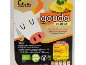 ΤΥΡΙ ΓΚΟΥΝΤΑ ΣΕ ΦΕΤΕΣ ΒΙΟ 180gr ΟΛΑ ΒΙΟ