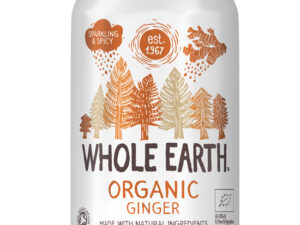 ΑΝΑΨΥΚΤΙΚΟ GINGER ΧΩΡΙΣ ΖΑΧΑΡΗ ΒΙΟ 330ml WHOLE EARTH