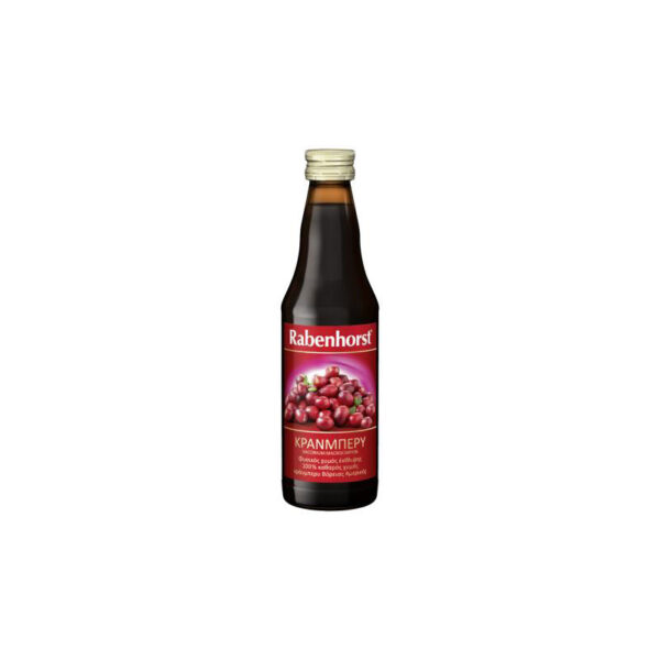 ΧΥΜΟΣ CRANBERRY 330ml RABENHORST