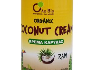 ΚΡΕΜΑ ΚΑΡΥΔΑΣ ΣΕ ΜΕΤΑΛΛΙΚΟ ΚΟΥΤΙ ΒΙΟ 400ml ΟΛΑ ΒΙΟ