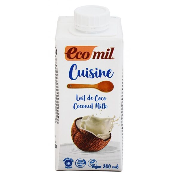 ΚΡΕΜΑ ΜΑΓΕΙΡΙΚΗΣ ΚΑΡΥΔΑ ΒΙΟ 200ml ECOMIL