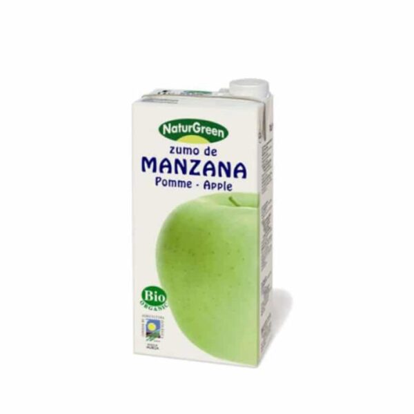 ΧΥΜΟΣ ΠΡΑΣΙΝΟ ΜΗΛΟ ΒΙΟ 1lt NATURGREEN