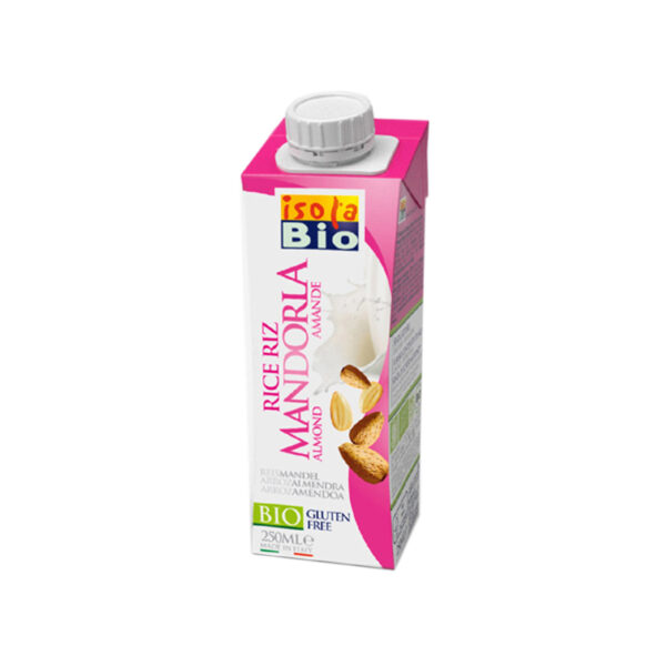 ΡΟΦΗΜΑ ΡΥΖΙΟΥ ΜΕ ΑΜΥΓΔΑΛΟ ΒΙΟ 250ml ISOLA BIO