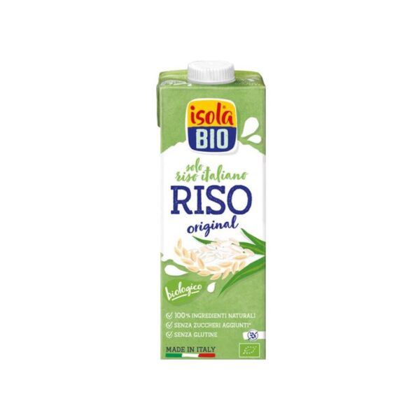 ΡΟΦΗΜΑ ΡΥΖΙΟΥ ΧΩΡΙΣ ΖΑΧΑΡΗ ΒΙΟ 250ml ISOLA BIO
