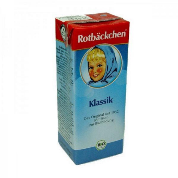 ΧΥΜΟΣ ΦΡΟΥΤΩΝ ΜΕ ΜΕΛΙ & ΣΙΔΗΡΟ 200ml RABENHORST