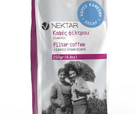 ΚΑΦΕΣ ΦΙΛΤΡΟΥ ΧΩΡΙΣ ΚΑΦΕΪΝΗ 250gr NEKTAR