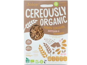 ΔΗΜΗΤΡΙΑΚΑ ΟΛΙΚΗΣ ΜΕ ΜΑΥΡΗ ΣΟΚΟΛΑΤΑ ΒΙΟ 350gr JOICE FOODS