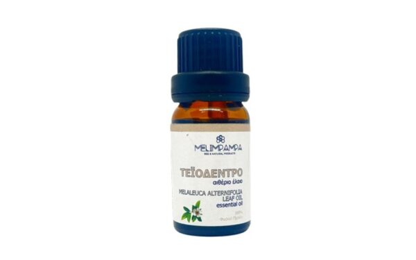 ΑΙΘΕΡΙΟ ΕΛΑΙΟ ΤΕΪΟΔΕΝΤΡΟ (TEA TREE) 10ml MELI MPAMPA