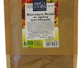 ΜΑΝΙΤΑΡΙ ΓΑΝΟΔΕΡΜΑ (REISHI) ΣΕ ΣΚΟΝΗ ΒΙΟ 100gr OLA BIO