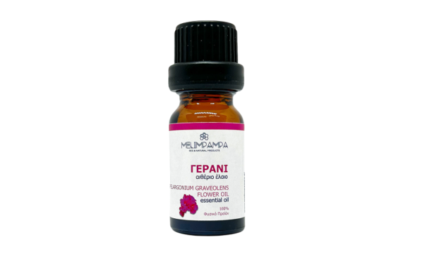 ΑΙΘΕΡΙΟ ΕΛΑΙΟ ΓΕΡΑΝΙ 10ml MELI MPAMPA