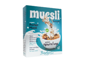 ΜΟΥΣΛΙ PROTEIN Χ/ΖΑΧΑΡΗ ΒΙΟ 350gr ΒΙΟ-ΑΓΡΟΣ