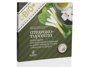 ΣΠΑΝΑΚΟΤΥΡΟΠΙΤΑ ΜΕ ΦΕΤΑ Π.Ο.Π. ΒΙΟ 900gr ARTEMIS G.