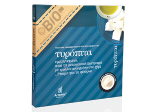 ΤΥΡΟΠΙΤΑ ΜΕ ΜΑΥΡΟΣΟΥΣΑΜΟ ΒΙΟ 900gr ARTEMIS G.