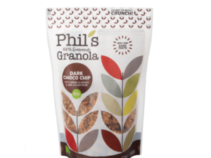 GRANOLA ΜΕ ΜΑΥΡΗ ΣΟΚΟΛΑΤΑ ΒΙΟ 275gr PHIL'S GRANOLA